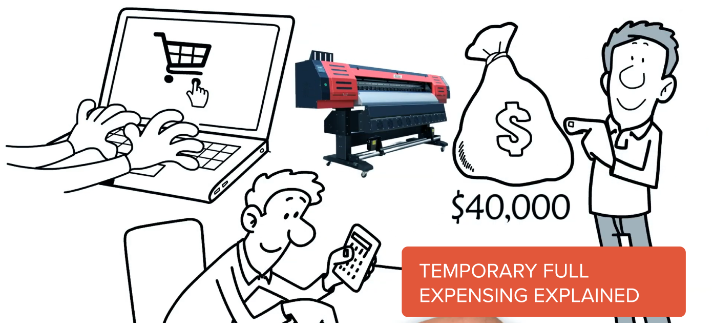 Temporary Full expensing explained  - Minimise your tax while acquiring some brand new equipment