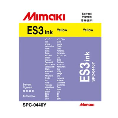 Mimaki ES3 Eco-Solvent Ink 440ml - Yellow