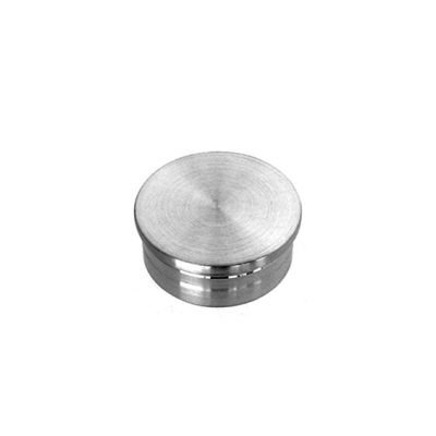 Satin Silver Cap 19mm Diameter