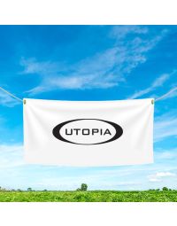 DB20 Utopia Matt D/S Smooth White Banner